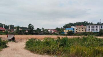 pengelolaan lahan di kawasan dekat Patam Lestari, Kecamatan Sekupang, Kota Batam