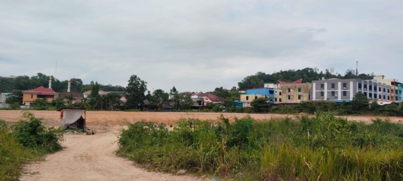 pengelolaan lahan di kawasan dekat Patam Lestari, Kecamatan Sekupang, Kota Batam