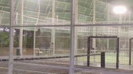 Lapangan Padel di Kawasan Perumahan Royal Bay, Batam