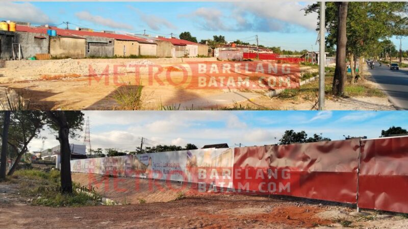 Proyek Pembangunan Ruko Dua Lantai di Kawasan Pertokoan Marina Central, Kelurahan Tanjung Riau, Kecamatan Sekupang