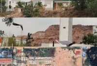 Aktivitas Pengerukan Bukit di proyek Komplek Emirates Residence, Kelurahan Tiban Indah, Kecamatan Sekupang