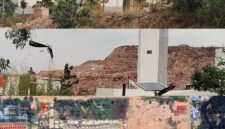 Aktivitas Pengerukan Bukit di proyek Komplek Emirates Residence, Kelurahan Tiban Indah, Kecamatan Sekupang