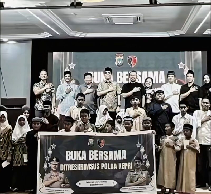 Direktorat Reserse Kriminal Khusus (Ditreskrimsus) Polda Kepri Menggelar Kegiatan Buka Puasa Bersama