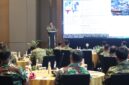Para komandan satuan (Dansat) serta aparat intelijen TNI wilayah Kepulauan Riau (Kepri). Kegiatan pengarahan digelar di Ballroom Marriott Harbour Bay Batam, Kamis (16/4/2026)