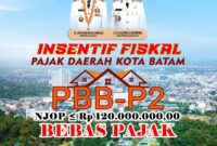 Program PBB-P2 tahun 2026 mulai 1 April hingga 30 Juni 2026