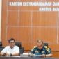 Kepala Kantor Kesyahbandaran dan Otoritas Pelabuhan (KSOP) Khusus Batam, M. Takwim Masuku, S.T., M.M.T., melalui Kepala Bidang Penegakan Hukum KSOP Khusus Batam, Yuzirwan Nasution