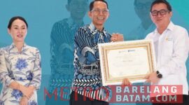 Foto istimewa : PLN Batam menerima apresiasi dalam kegiatan Batam Investment Collaboration Appreciation 2026 yang diselenggarakan oleh BP Batam