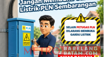 PLN Batam Ingatkan Warga Jangan Sembarangan Membuka Gardu Listrik, Tegangan Tinggi Ancam Keselamatan