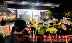 Satlantas Polresta Barelang Tindak 48 Motor Berknalpot Brong, Patroli Antisipasi Balap Liar