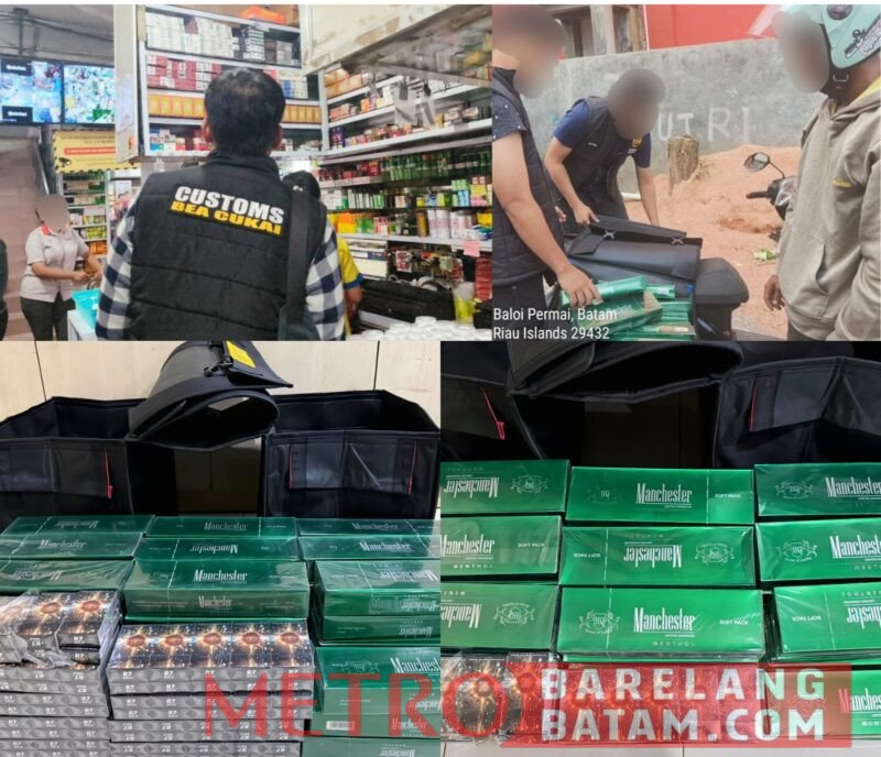 Peredaran Barang Kena Cukai (BKC) ilegal melalui Operasi Cukai yang digelar pada 27–30 Juli 2026