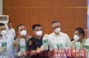 Foto : IstimewaKegiatan Acara Pemusnahan Barang Bukti Narkoba
Menteri Koordinator Bidang Politik, Hukum, dan Keamanan (Menkopolkam) RI, Ketua Komisi I DPR RI, Panglima TNI, Kapolri, Kepala BIN, Kepala Staf Angkatan Laut (Kasal), Kepala Badan Komunikasi Pemerintah RI, Dankodaeral IV, serta Direktur Jenderal Bea dan Cukai.